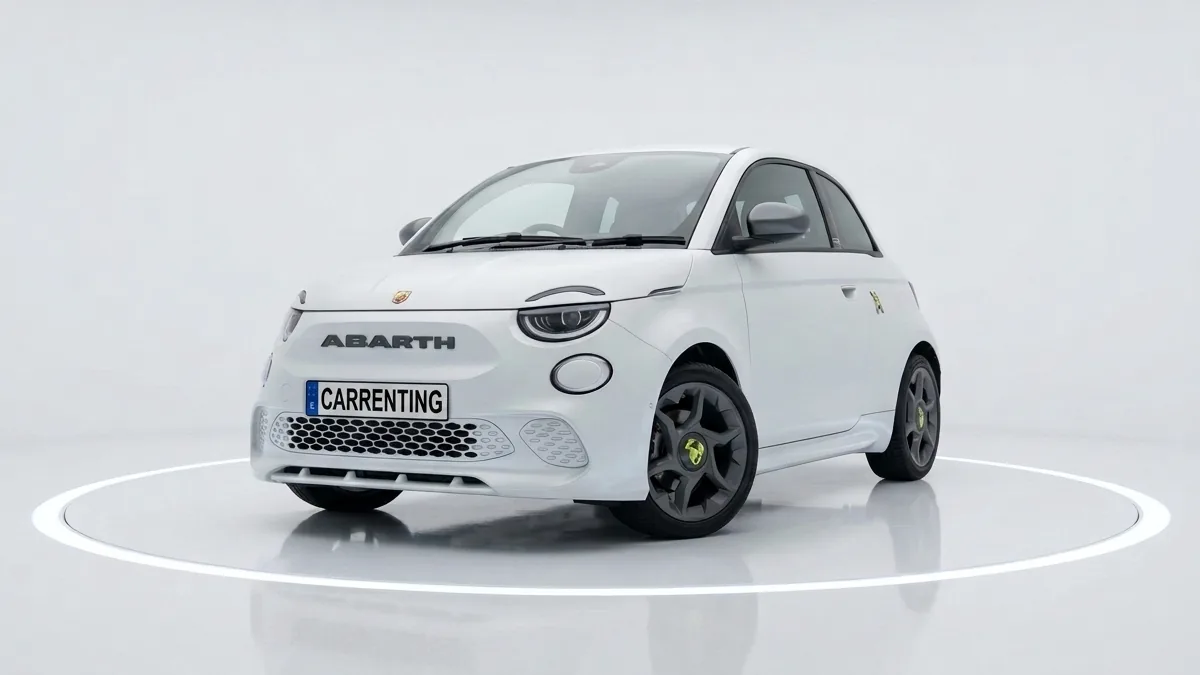 Abarth 500e 42kWh en renting en Zaragoza — Lateral