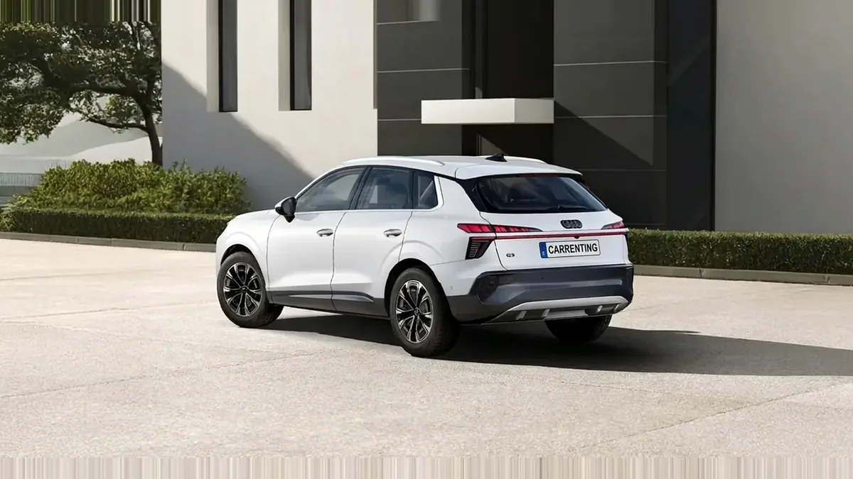 Audi Q3 Advanced TDI 110 kW S Tronic en renting en Zaragoza — Interior