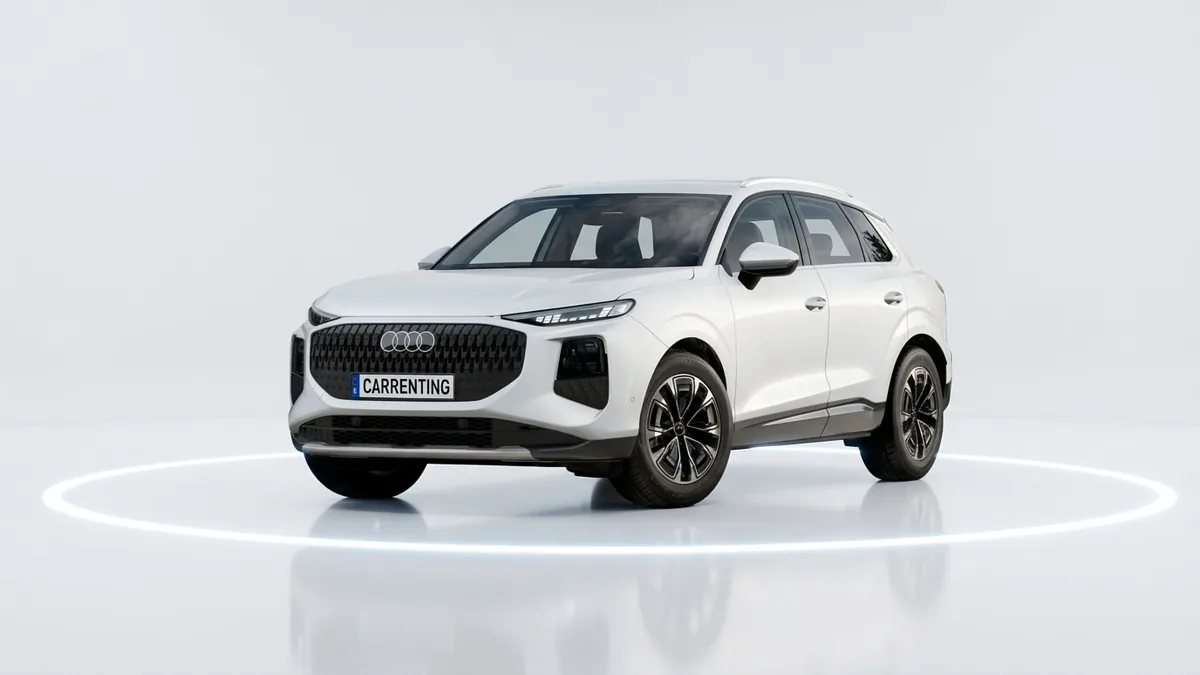 Audi Q3 Advanced TDI 110 kW S Tronic en renting en Zaragoza — Lateral