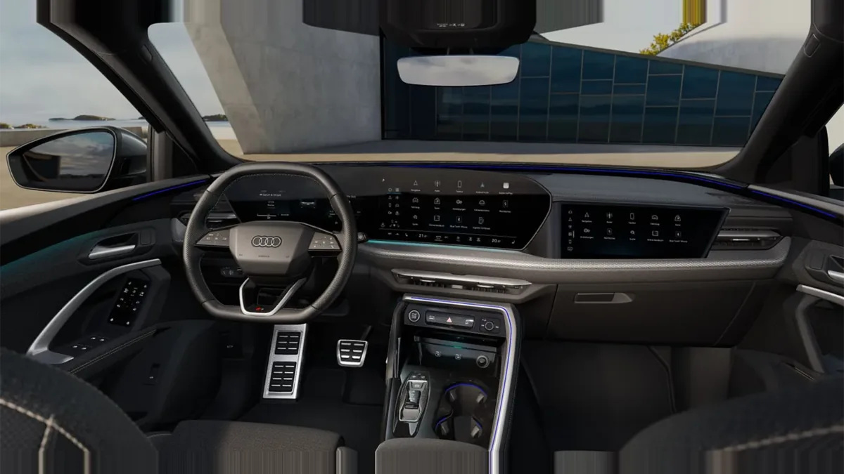 Audi Q5 Sportback S line TDI quattro 150kW (204CV) S tronic en renting en Zaragoza — Interior