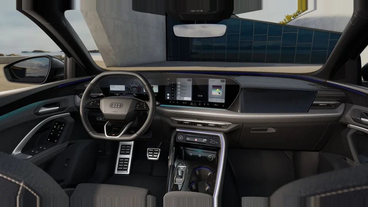 Audi Q5 SUV S line Edition TDI Quattro S Tronic en renting en Zaragoza — Interior
