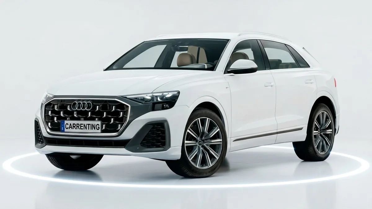Audi Q8 SUV S line 45 TDI Quattro Tiptronic en renting en Zaragoza — Lateral