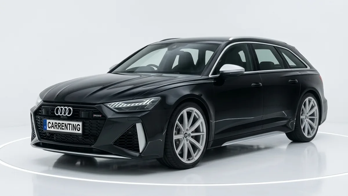 Audi RS6 Avant TFSI Quattro en renting en Zaragoza — Lateral