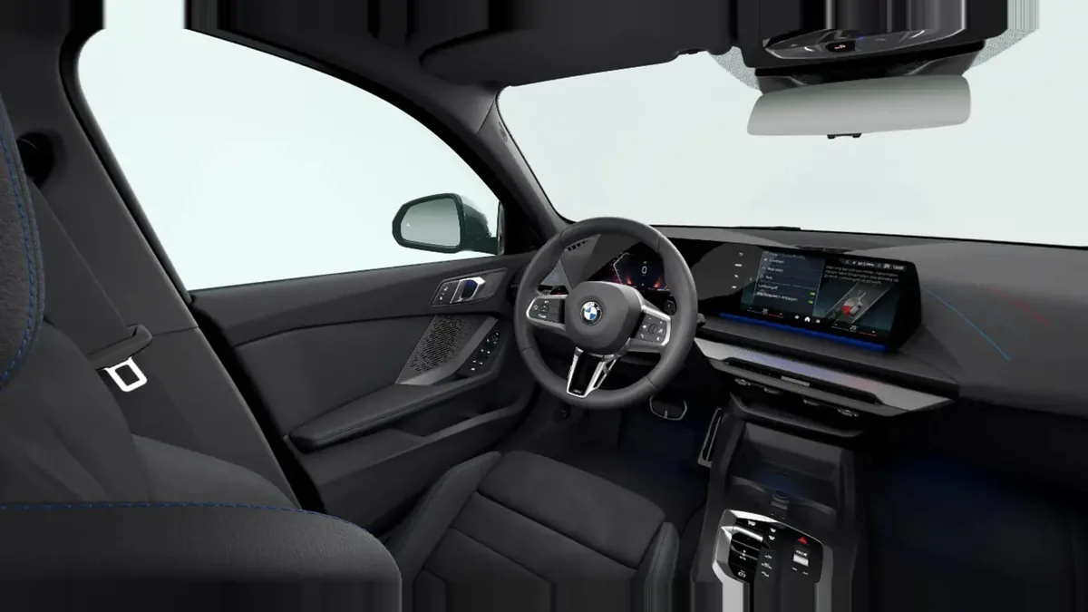 BMW Serie 1 120 CA en renting en Zaragoza — Interior