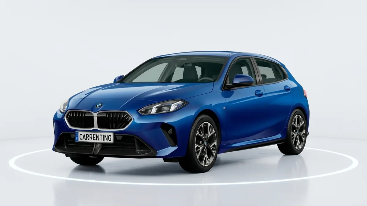 BMW Serie 1 120 CA en renting en Zaragoza — Lateral