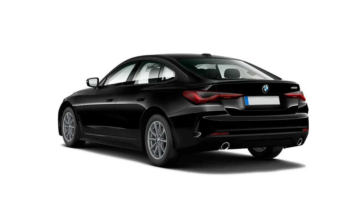 BMW Serie 4 Gran Coupé 420i en renting en Zaragoza — Trasera
