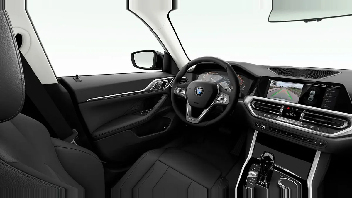 BMW Serie 4 Gran Coupé 420i en renting en Zaragoza — Delantera
