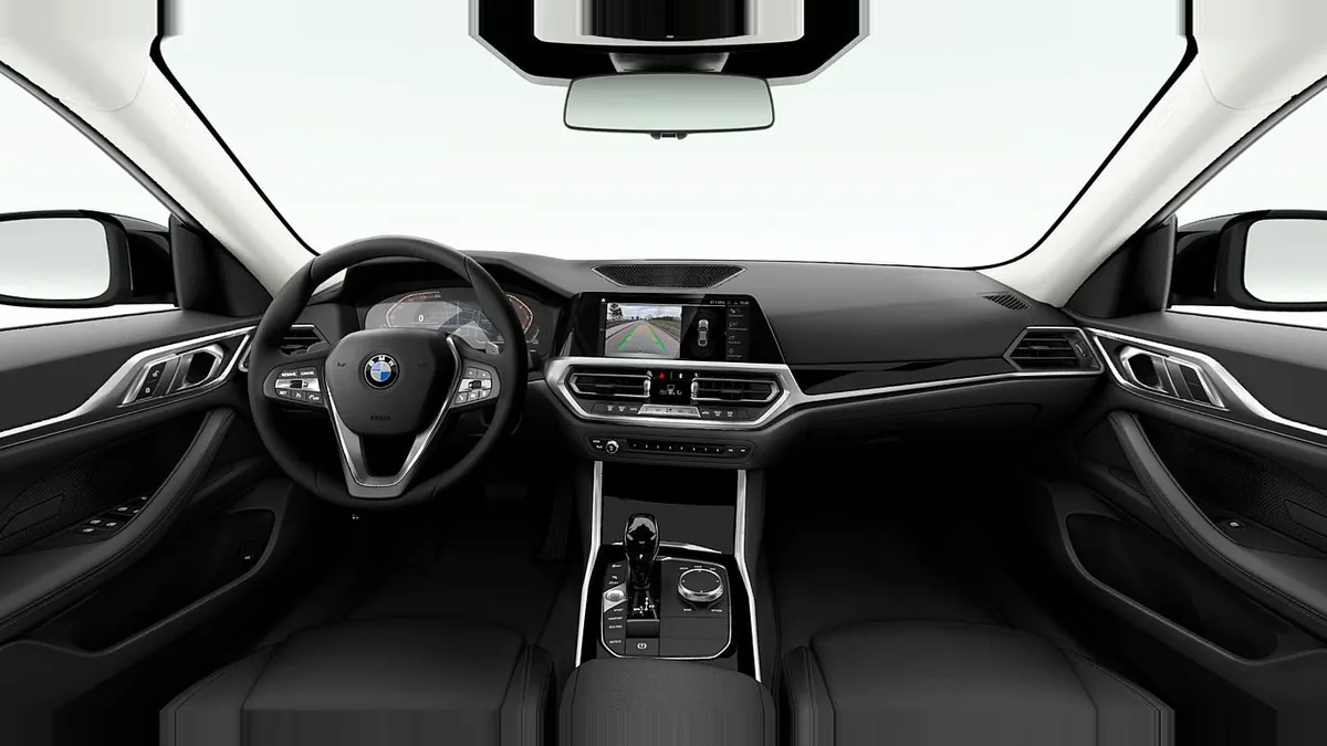 BMW Serie 4 Gran Coupé 420i en renting en Zaragoza — Interior