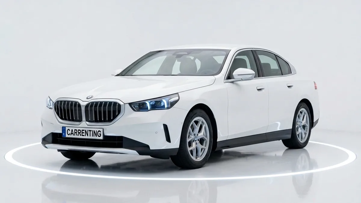 BMW Serie 5 520d en renting en Zaragoza — Lateral