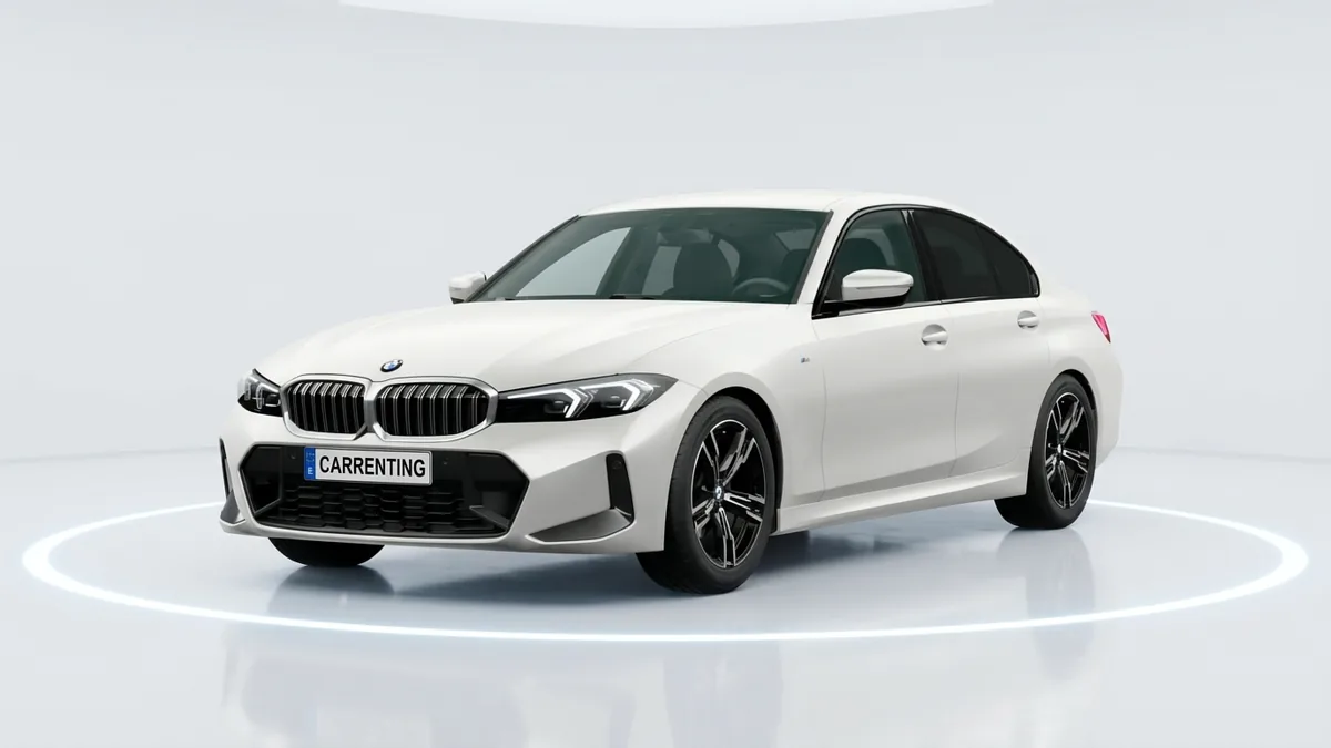BMW Serie 5 520d Touring en renting en Zaragoza — Lateral