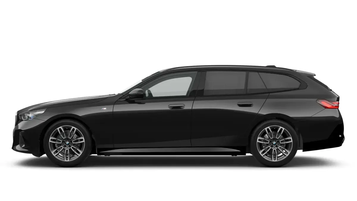 BMW Serie 5 520d Touring en renting en Zaragoza — Trasera