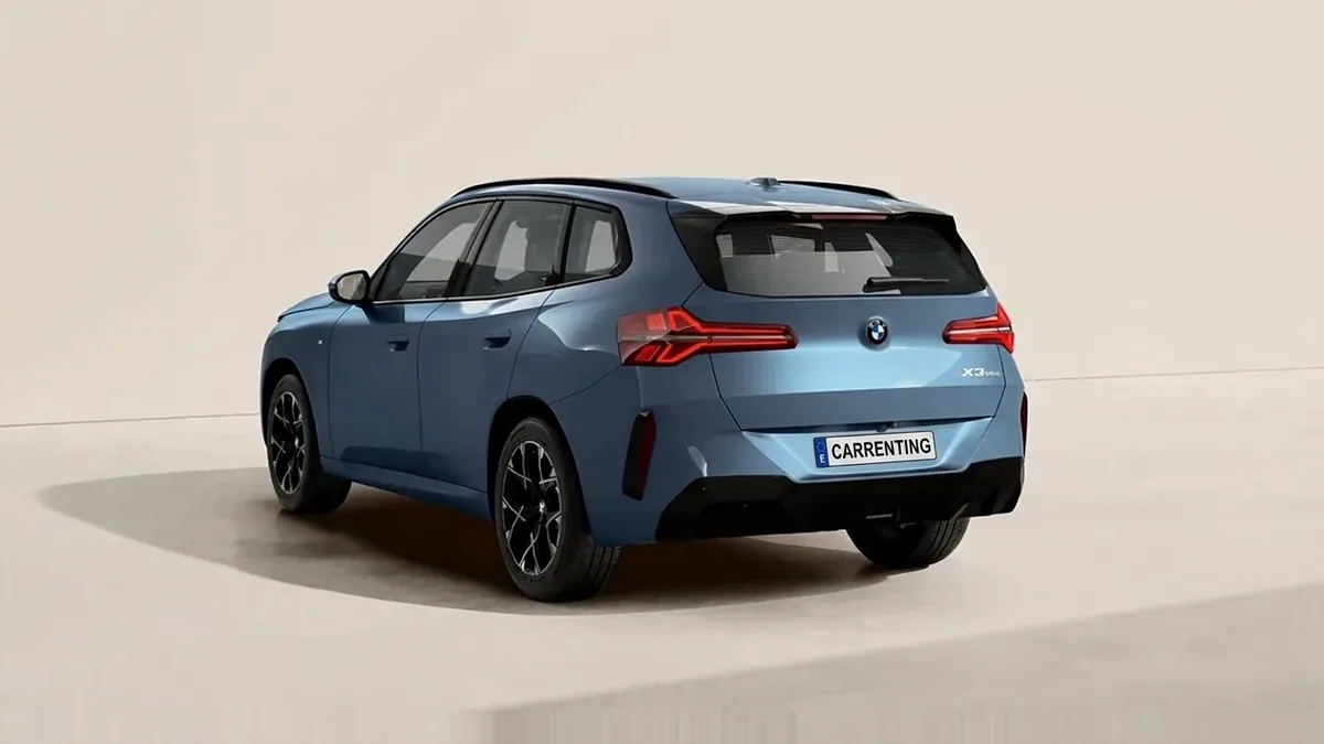 BMW X3 20d xDrive en renting en Zaragoza — Interior