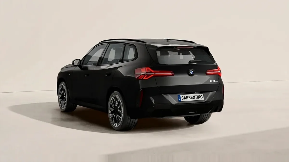 BMW X3 30e xDrive en renting en Zaragoza — Delantera