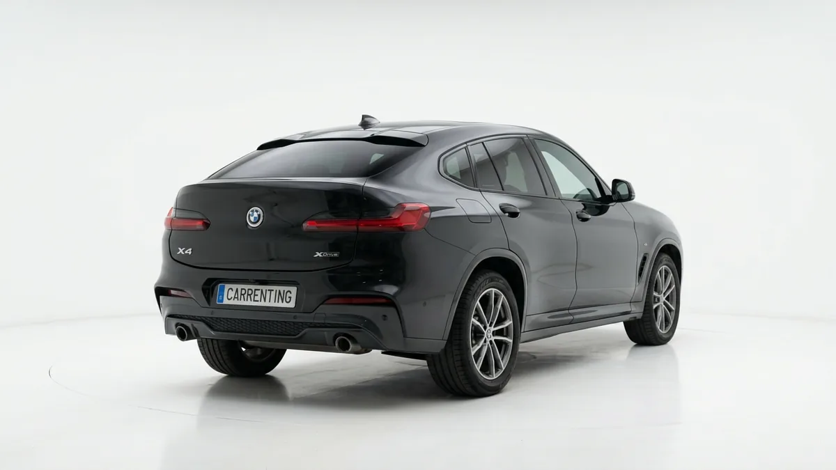 BMW X4 xDrive20d xLine en renting en Zaragoza — Trasera