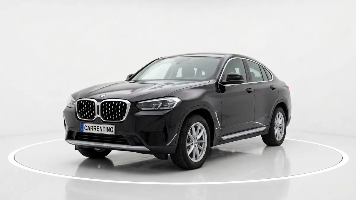 BMW X4 xDrive20d xLine en renting en Zaragoza — Lateral