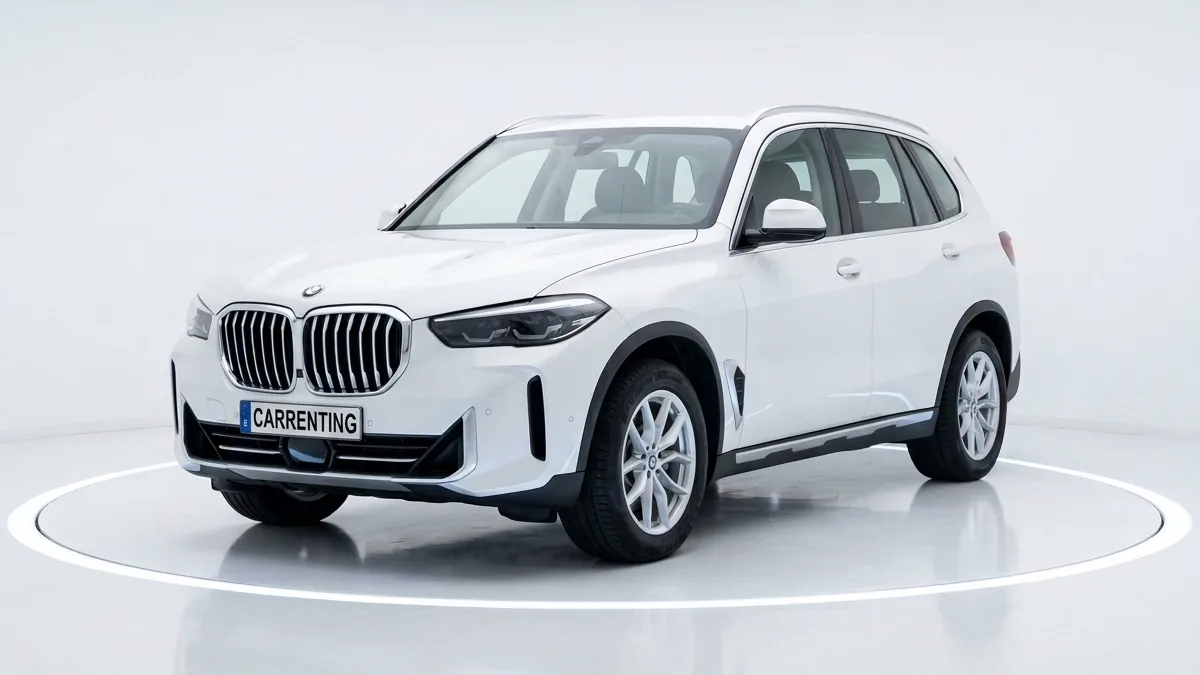 BMW X5 xDrive30d xLine en renting en Zaragoza — Lateral