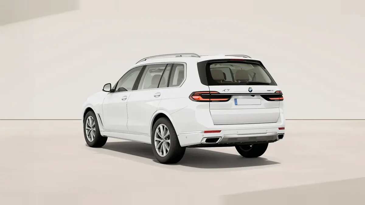 BMW X7 xDrive40i en renting en Zaragoza — Delantera