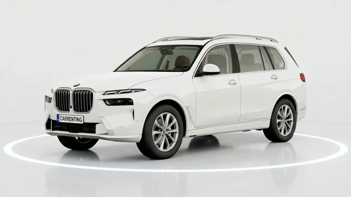 BMW X7 xDrive40i en renting en Zaragoza — Lateral