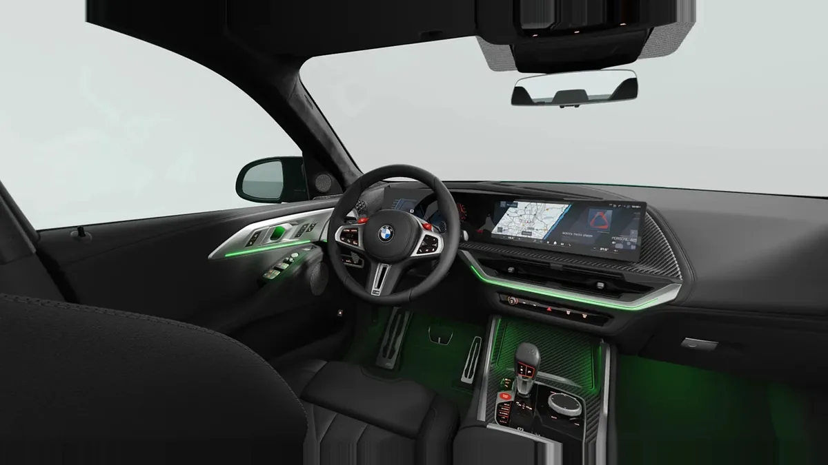 BMW XM 50e 350kW en renting en Zaragoza — Interior