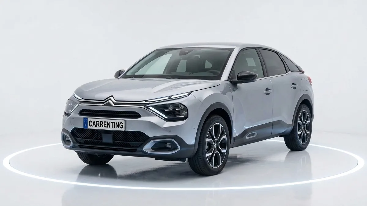 Citroën C4 Hybrid e-DCS6 Max 145CV en renting en Zaragoza — Lateral