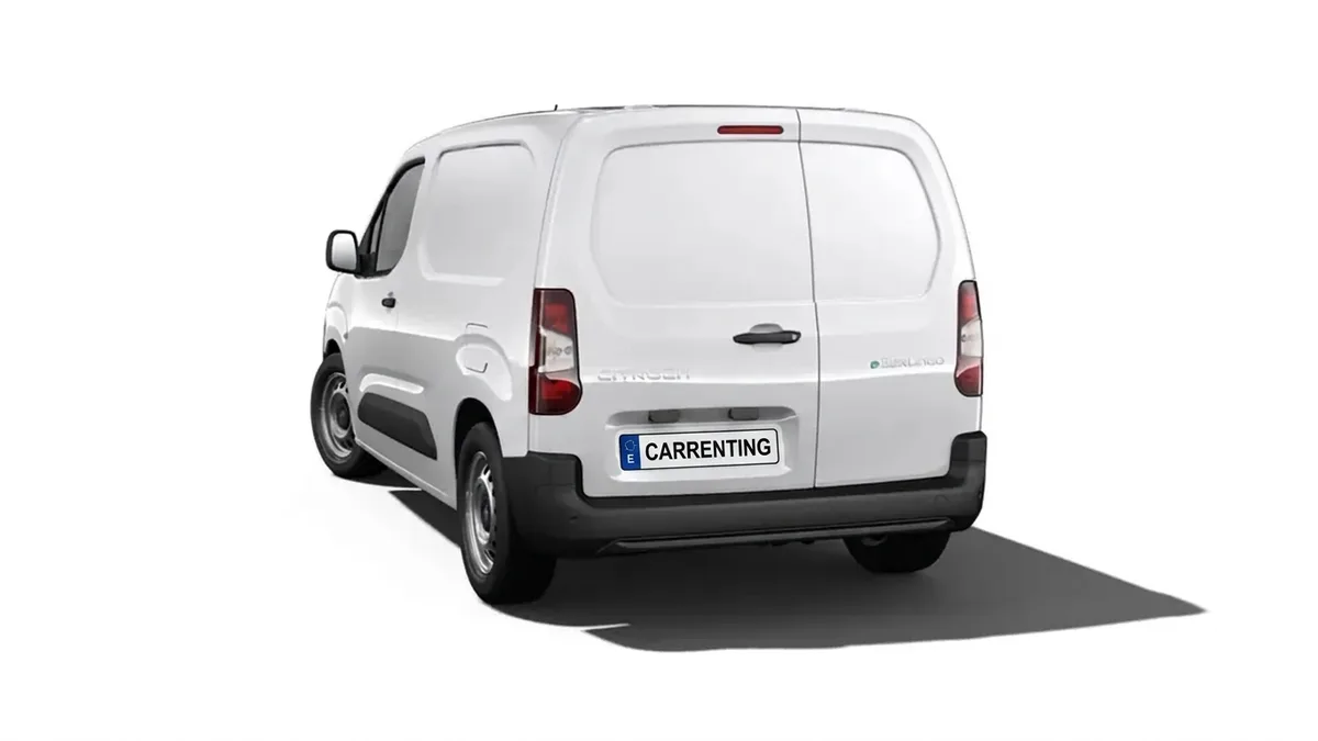 Citroën ë-Berlingo Van Talla M en renting en Zaragoza — Delantera