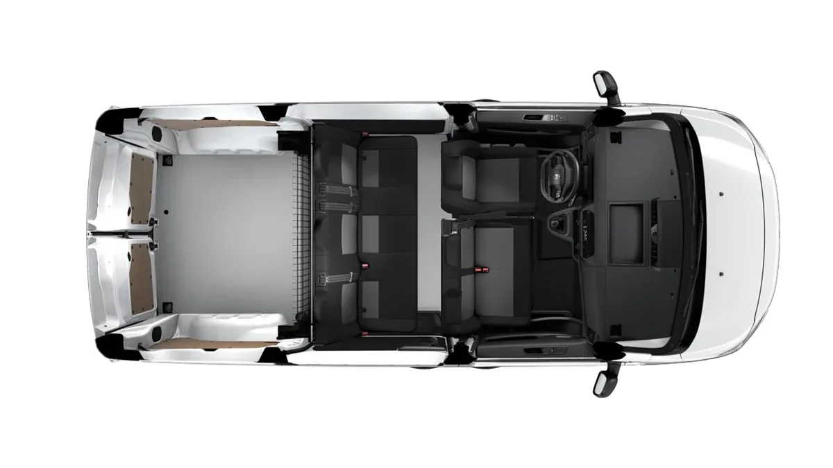 Citroën Jumpy Doble Cabina Plegable Talla M BlueHDi 120 S&S en renting en Zaragoza — vista 7