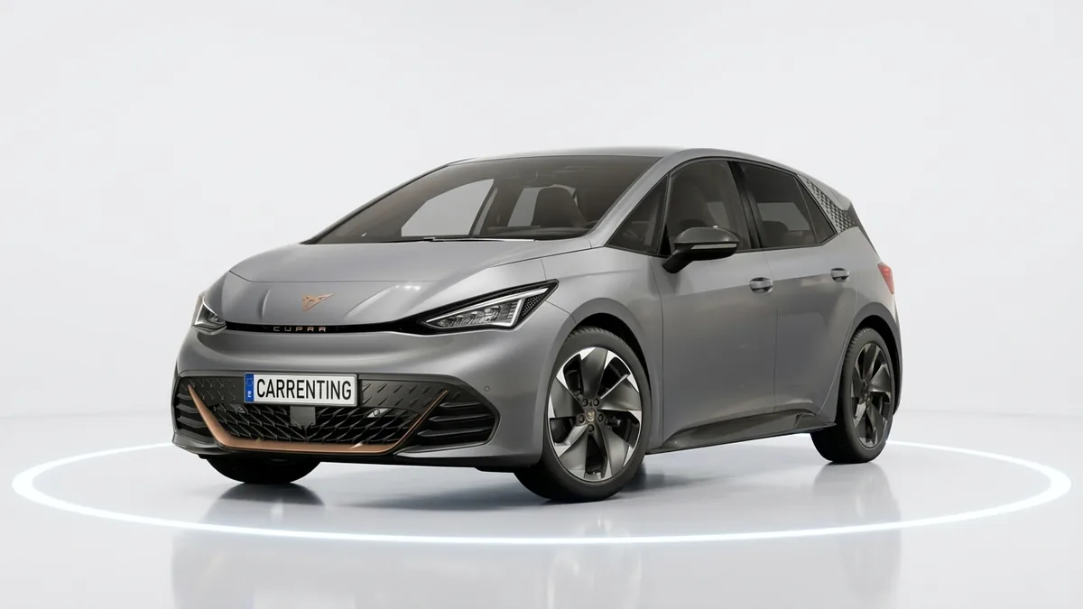 CUPRA Born e-Boost Pack Advanced Plus en renting en Zaragoza — Lateral