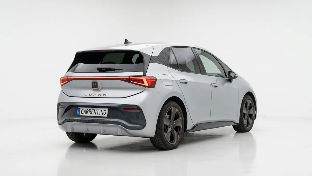 CUPRA Born e-Boost Pack Advanced Plus en renting en Zaragoza — Trasera