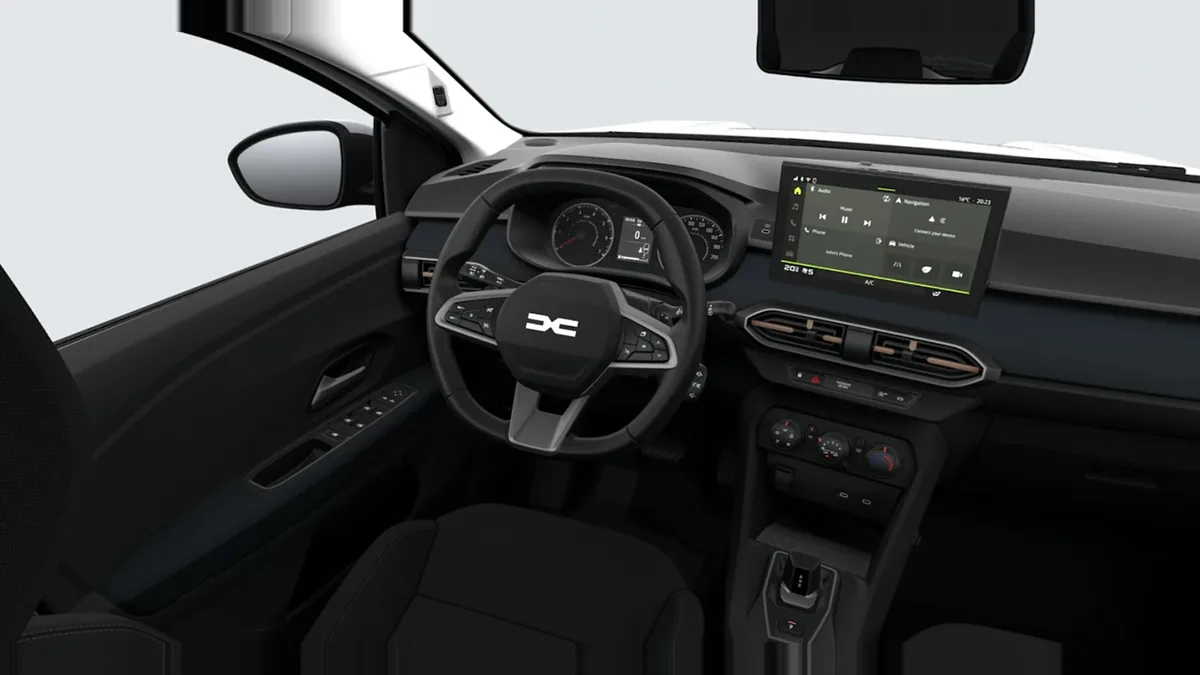 Dacia Sandero Stepway Expression ECO-G 120 AT en renting en Zaragoza — Interior