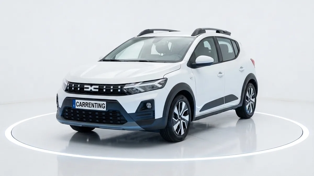 Dacia Sandero Stepway Expression ECO-G 120 AT en renting en Zaragoza — Lateral