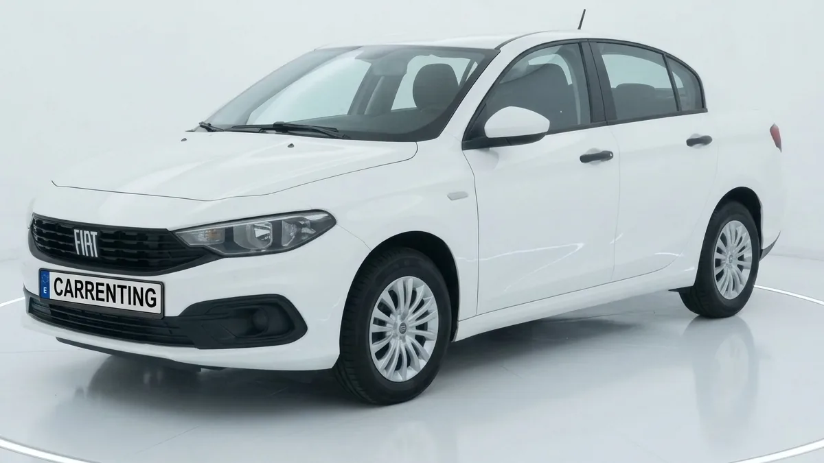 Fiat Tipo Sedán 1.6 Diésel 96kW (130CV) en renting en Zaragoza — Lateral
