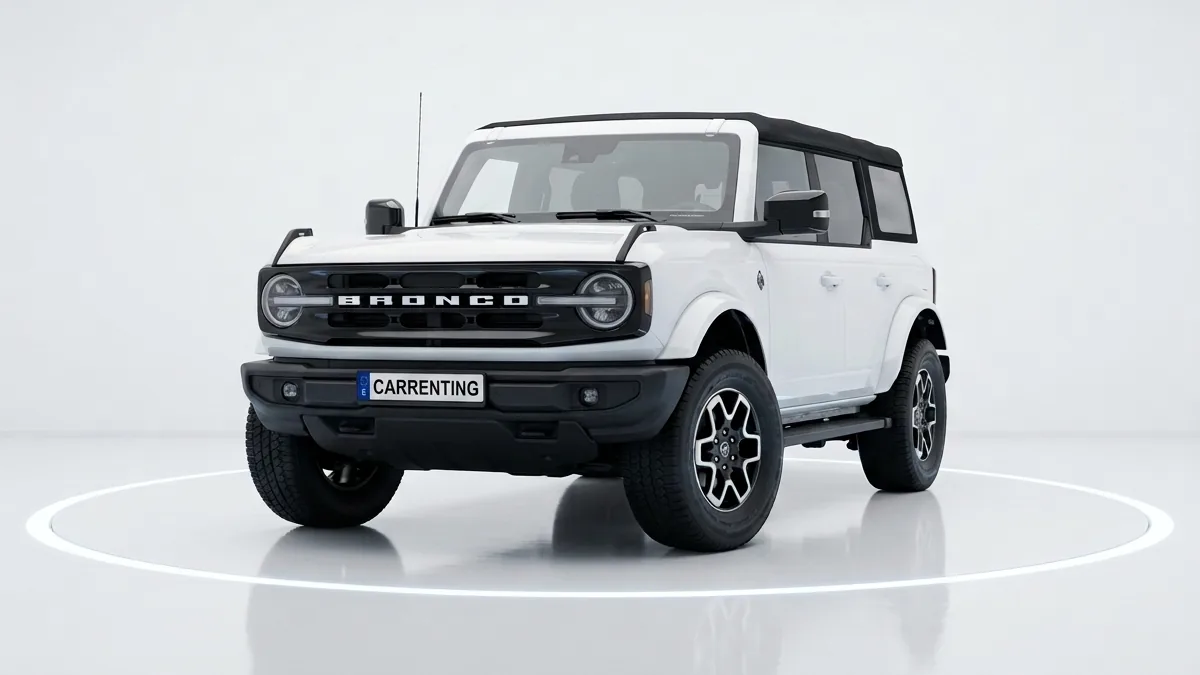 Ford Bronco Outer Banks 2.7 EcoBoost V6 335CV en renting en Zaragoza — Lateral