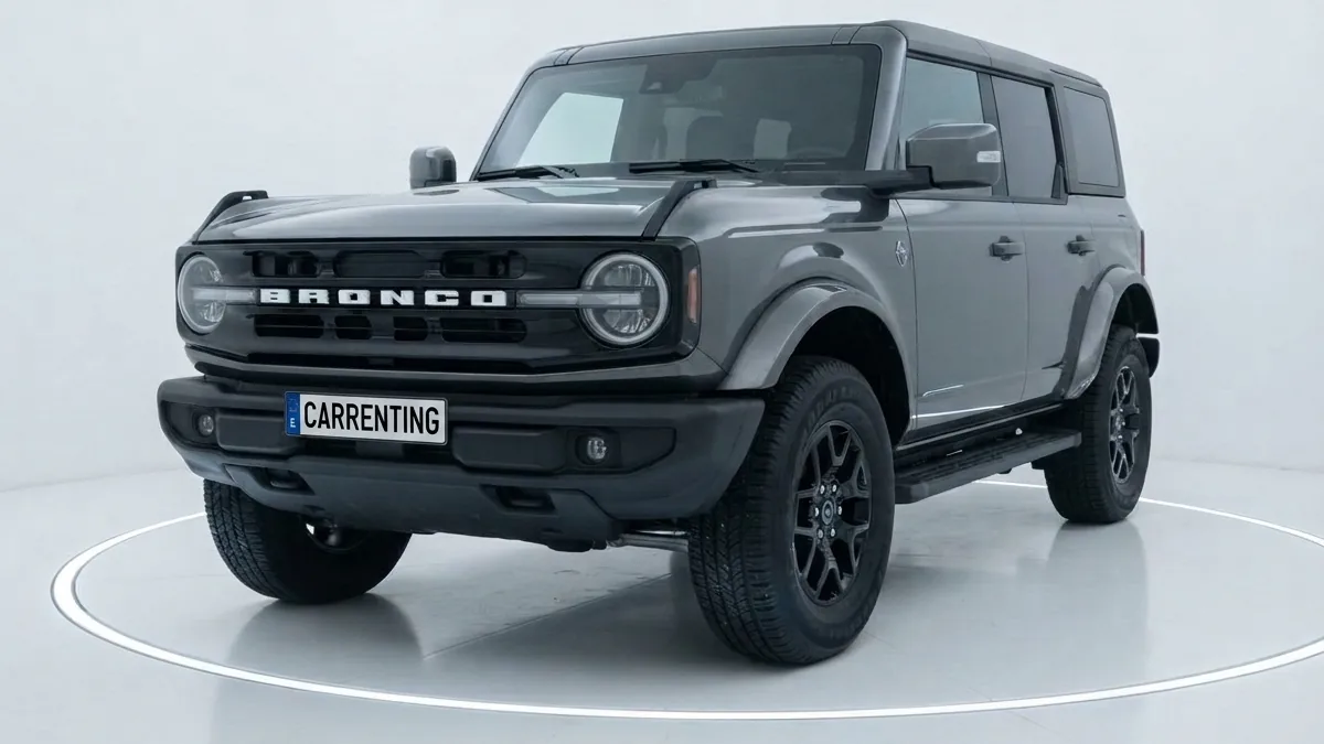 Ford Bronco Outer Banks 2.7 Ecoboost 335CV Automático 4x4 en renting en Zaragoza — Lateral