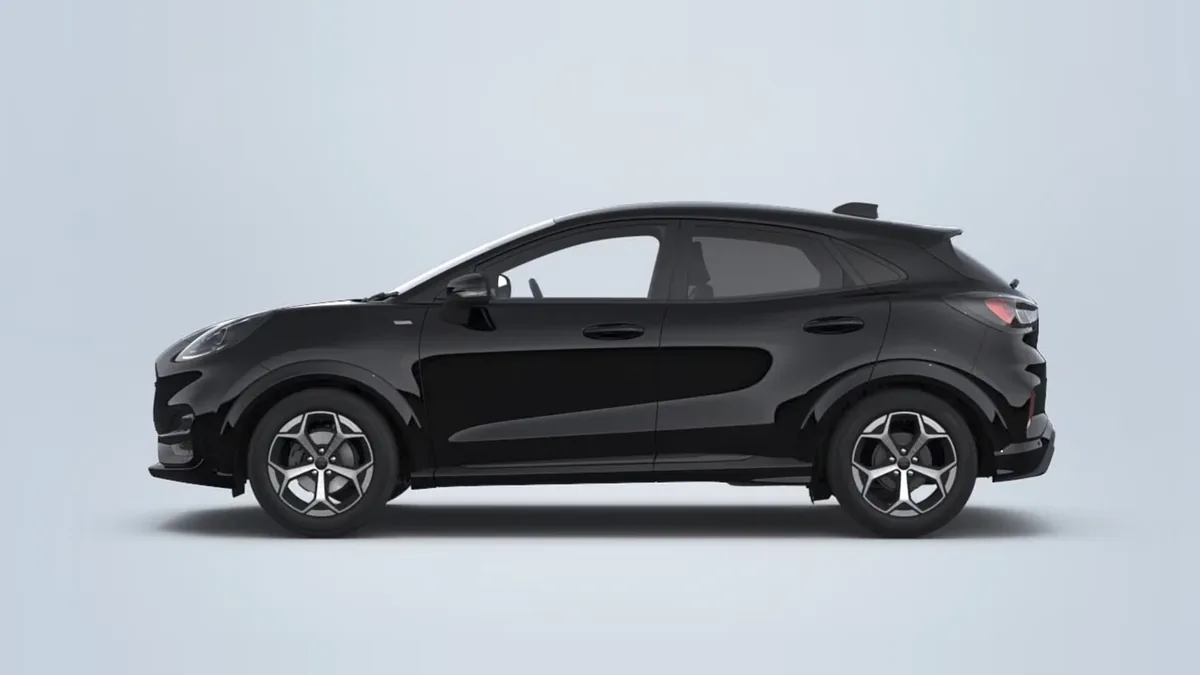 Ford Puma 1.0 EcoBoost MHEV ST-Line 125 en renting en Zaragoza — Delantera