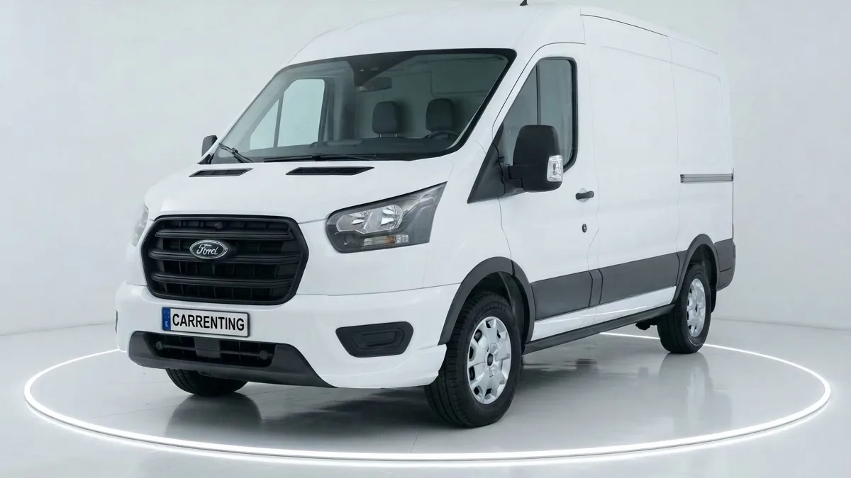 Ford TRANSIT 350 L2 Trend N1 EcoBlue 96kW FWD en renting en Zaragoza — Lateral