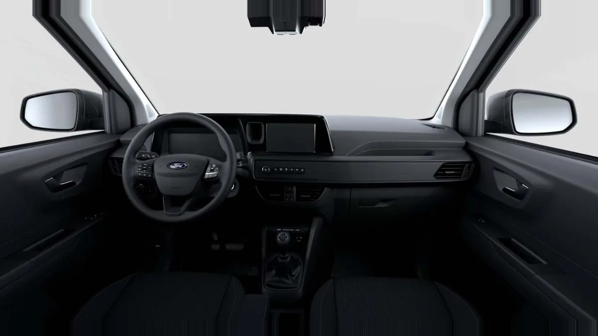 Ford Transit Courier Van 1.5 Ecoblue Trend II en renting en Zaragoza — Interior