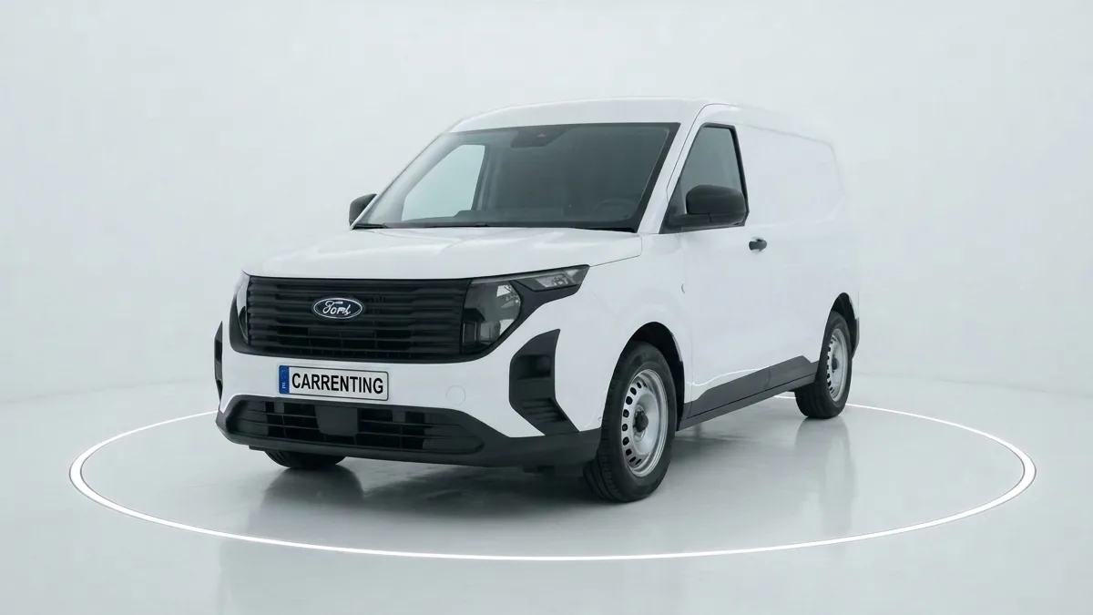 Ford Transit Courier Van 1.5 Ecoblue Trend II en renting en Zaragoza — Lateral