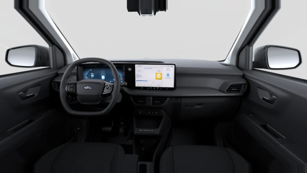 Ford Transit Courier Van Trend BEV 136cv Automática II en renting en Zaragoza — Interior