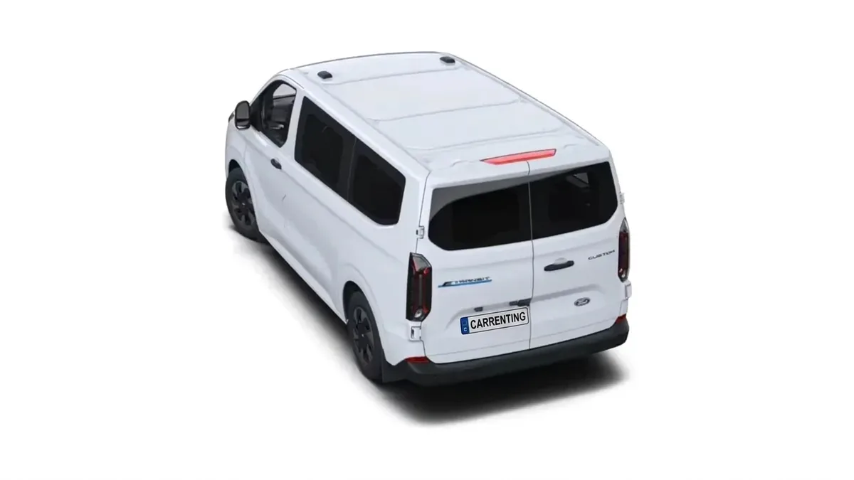 Ford TRANSIT CUSTOM  Kombi BEV 83kWh 100kW 340 L1 Trend en renting en Zaragoza — Delantera