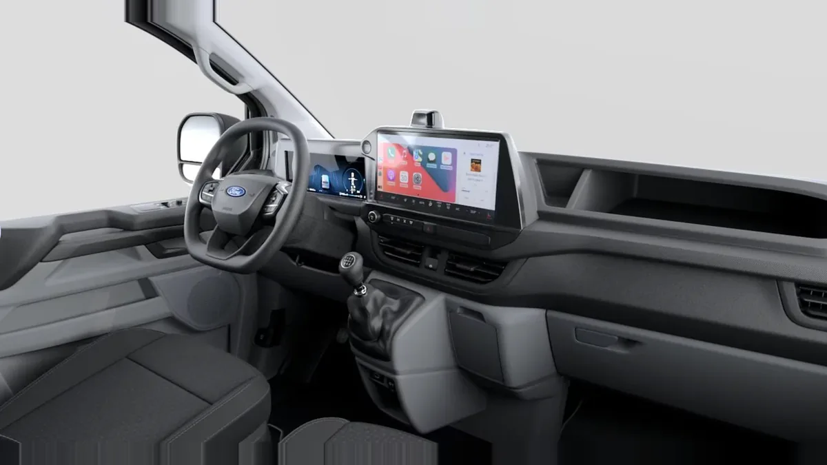 Ford TRANSIT CUSTOM Van 2.0 Ecoblue 100kW 280 L1 Trend en renting en Zaragoza — Interior