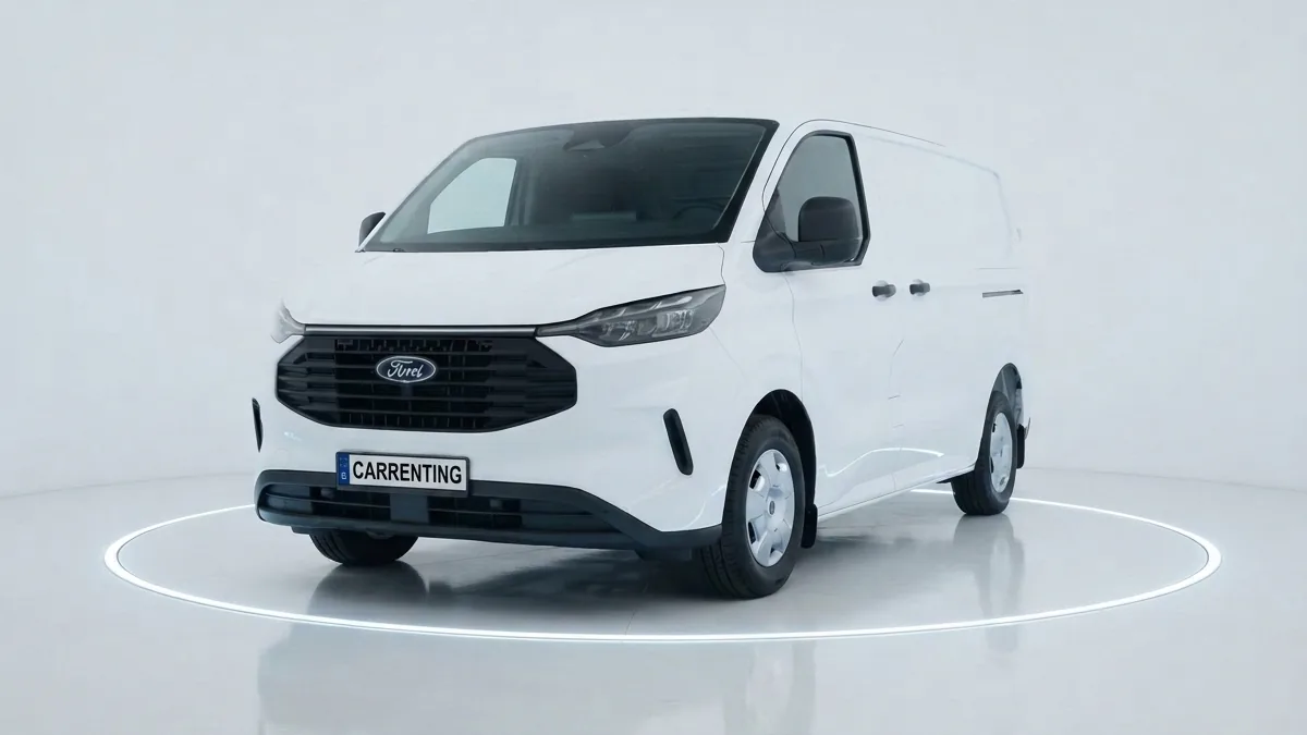 Ford TRANSIT CUSTOM Van 2.5 Duratec PHEV 171kW 320 L1 Trend en renting en Zaragoza — Lateral