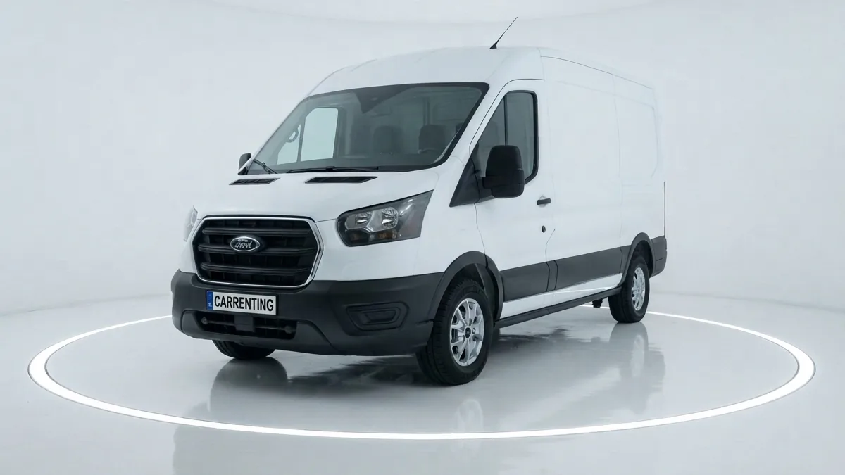 Ford Transit Van 350 L3 Trend N1 2.0 Ecoblue 130CV II en renting en Zaragoza — Lateral