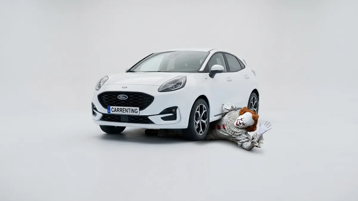 Ford Puma Titanium Ecoboost MHEV 125CV II en renting en Zaragoza — Delantera