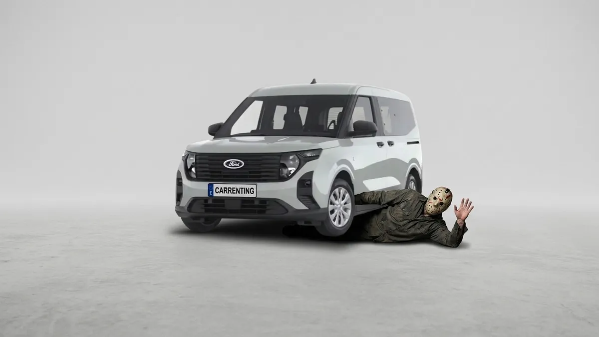 Ford Tourneo Courier Trend 1.0 Ecoboost 125CV M1 II en renting en Zaragoza — Lateral