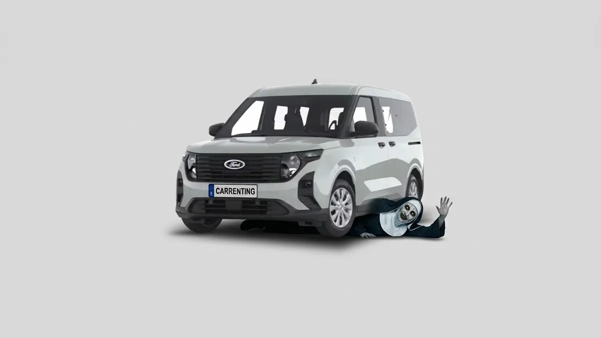 Ford Tourneo Courier Trend 1.0 Ecoboost 125CV M1 II en renting en Zaragoza — Interior