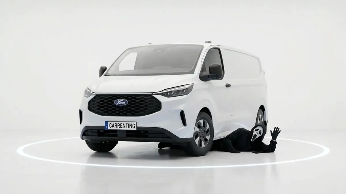 Ford Transit Custom Van 320 L1 BEV Trend 136cv AT en renting en Zaragoza