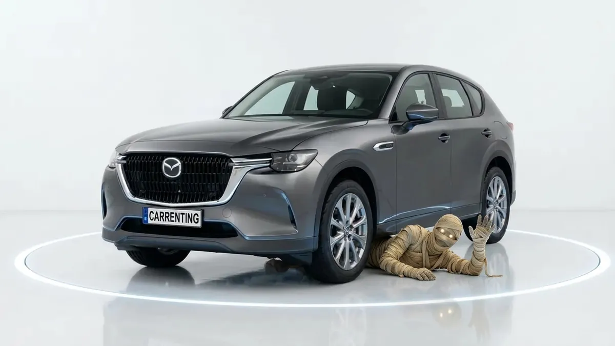 Mazda CX-60 e-Skyactiv PHEV AWD Exclusive-Line en renting en Zaragoza
