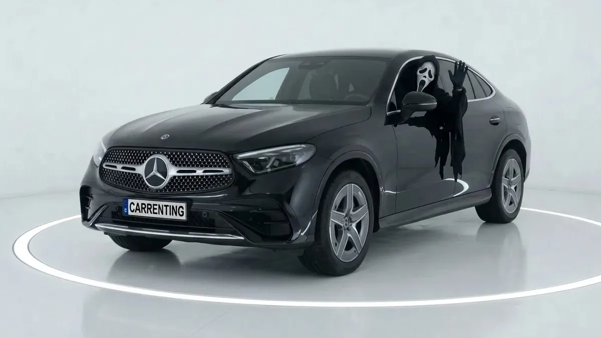 Mercedes-Benz GLC Coupé 300 de 4MATIC QS en renting en Zaragoza