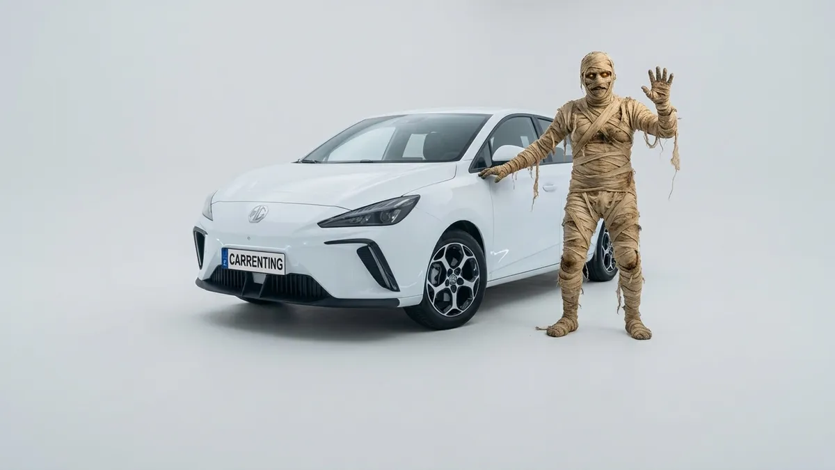 MG 3 Hybrid+ Business en renting en Zaragoza — Interior