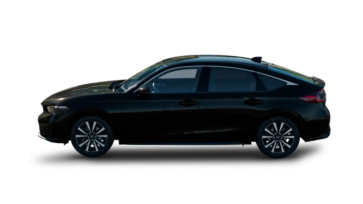 Honda Civic 2.0 i-MMD Elegance 184CV en renting en Zaragoza — Trasera